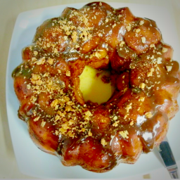 Easy Monkey Bread With Homemade Toffee Sauce