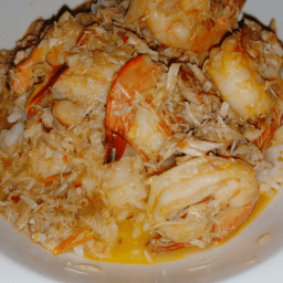 Thai Shrimp & Crab In Sweet & Spicy Sauce.